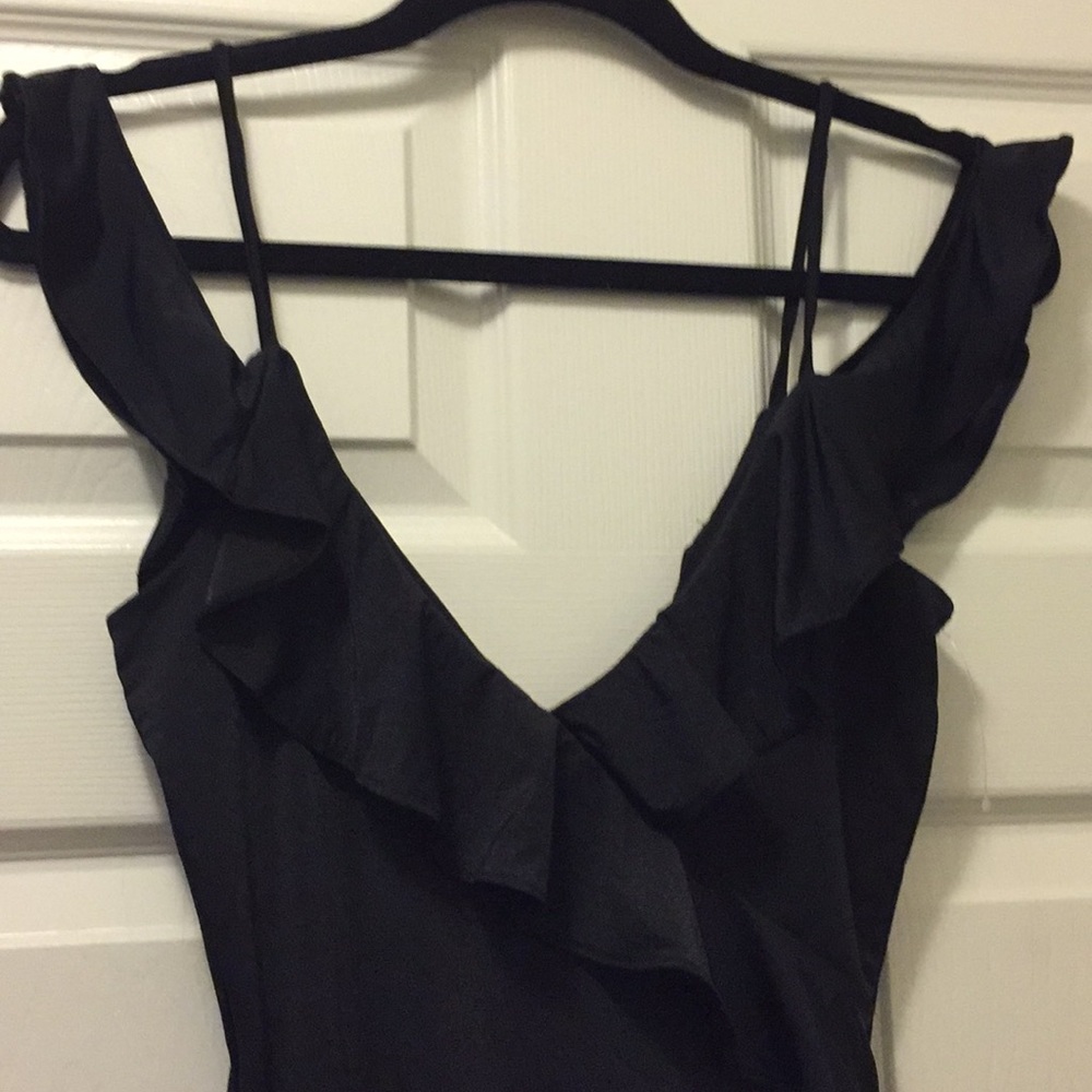 Beautiful black bodysuit.